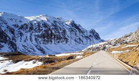 Bedretto Valley And The Nufenen Pass