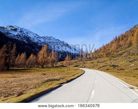 Bedretto Valley And The Nufenen Pass