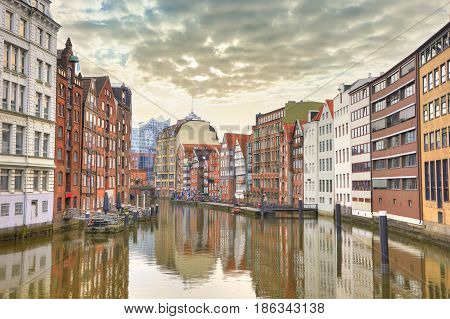 Hafen City In Hamburg (speicherstadt)