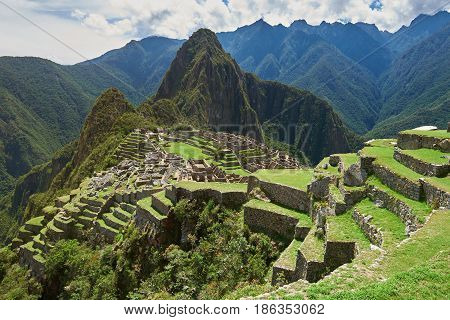 Machu Picchu Green Terraces