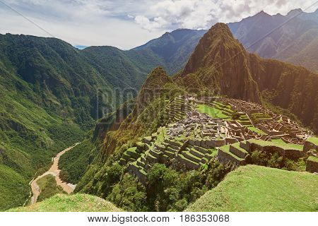 Machu Picchu Ancient Mountain Town