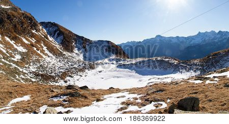 Lakes With The First Snow