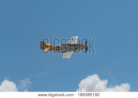 P-51D Mustang Dolly - Spam Can On Display