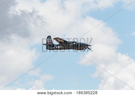 Grumman F7F Tigercat On Display