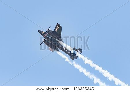 Grumman F7F Tigercat On Display