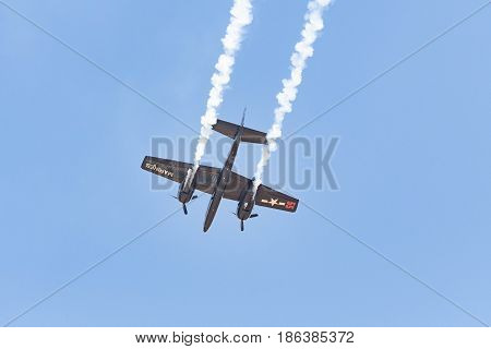 Grumman F7F Tigercat On Display
