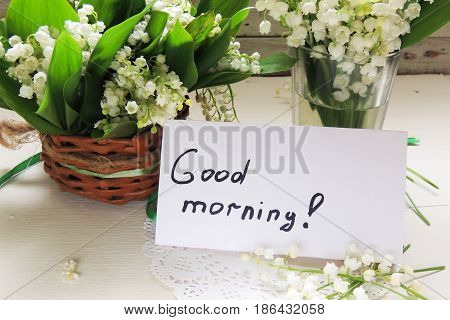 The Inscription Good Morning