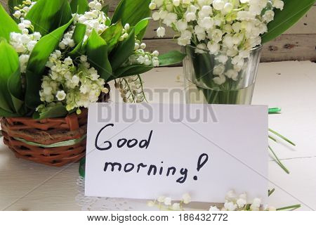 The Inscription Good Morning