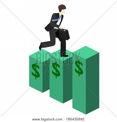 Business Success Movement Concept