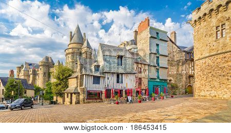 Medieval Town Of Vitre, Bretagne, France