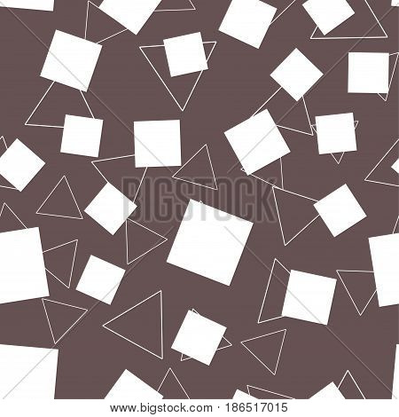 abstract triangles and rectangle pattern seamless background