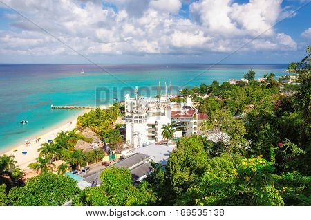 Jamaica - Tropical Caribbean island of Montego Bay.