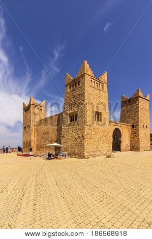 Ancient fortress named Kasbah Ras el-Ain in Asserdoun province of Beni Mellal Morocco.