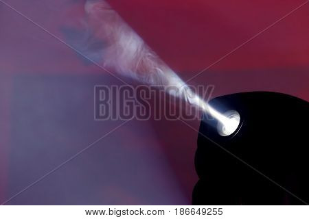 color floodlight to illuminate glow in the dark