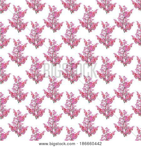 Floral Collage Tree Pattern