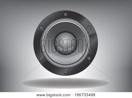 sabufer gray on a gray background with the inscription sadbufer with twisted bolt