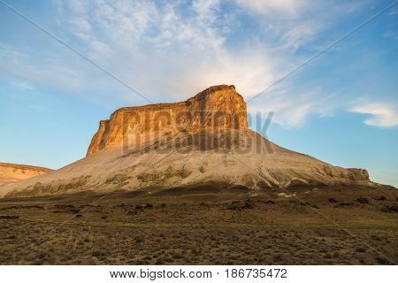 Chines of plateau Ustyurt, Bosjira, Kazakhstan desert