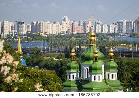 Vidubichi Monastery, Kiev The Capital Of Ukraine.