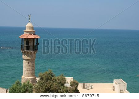 La città antica porta di Giaffa