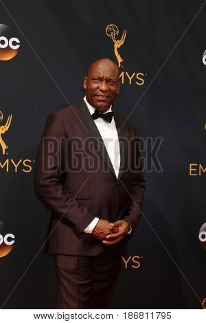 LOS ANGELES - SEP 18:  John Singleton at the 2016 Primetime Emmy Awards - Arrivals at the Microsoft Theater on September 18, 2016 in Los Angeles, CA