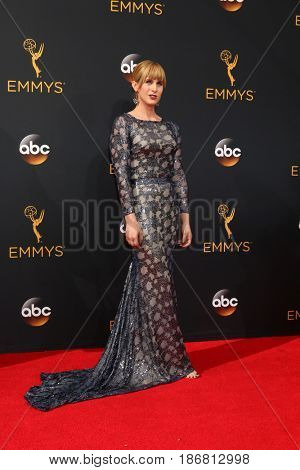 LOS ANGELES - SEP 18:  Zackary Drucker at the 2016 Primetime Emmy Awards - Arrivals at the Microsoft Theater on September 18, 2016 in Los Angeles, CA