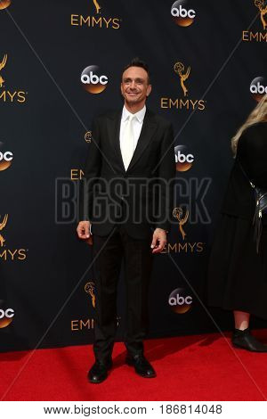 LOS ANGELES - SEP 18:  Hank Azaria at the 2016 Primetime Emmy Awards - Arrivals at the Microsoft Theater on September 18, 2016 in Los Angeles, CA