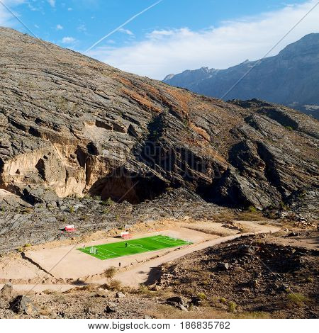 In Oman  The Old Mountain     Gorge