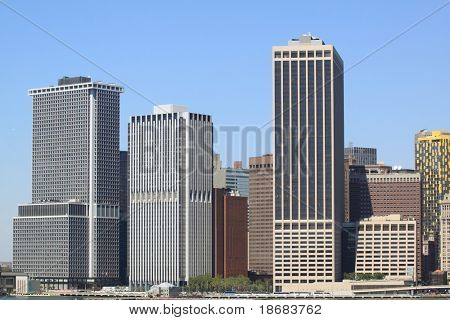 unteren Manhattan Skyline, New York city
