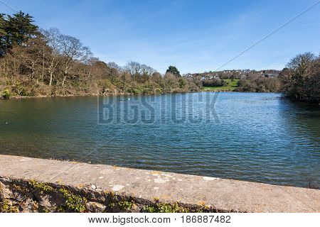 Hooe Lake Plymstock Plymouth Devon England