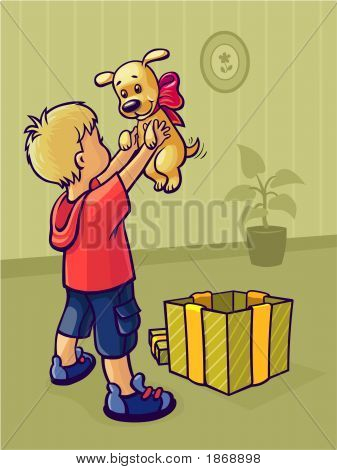 Boy&Puppy.EPS