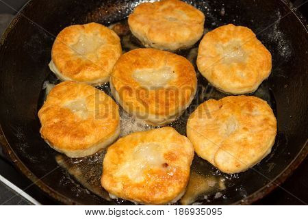 Fried In Frying Pan