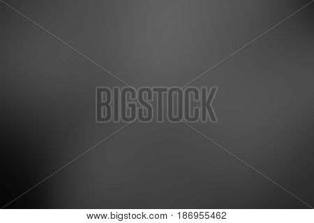 Dark gray black and white tones abstract soft blur background