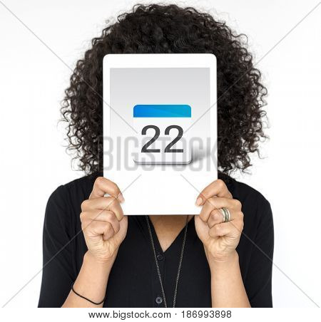 Date Twenty Second Agenda Calendar Graphic