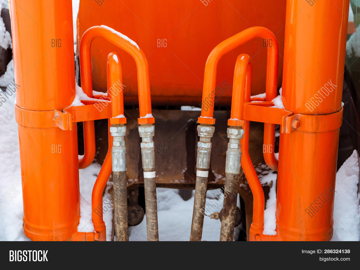 Orange Tubes Hoses Image & Photo (Free Trial) Bigstock