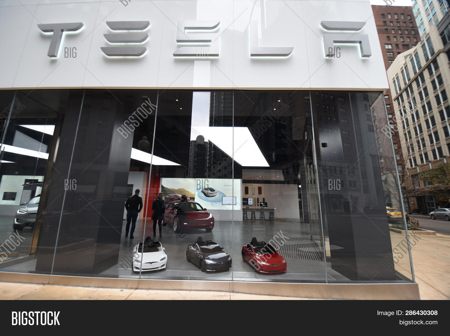 Tesla Car Dealership Image & Photo (Free Trial) Bigstock