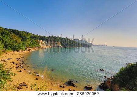 Hung Shing Yeh Beach Landscape View - Yung Shue Wan, Lamma Island Hong Kong