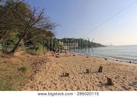 Hung Shing Yeh Beach Landscape View - Yung Shue Wan, Lamma Island Hong Kong