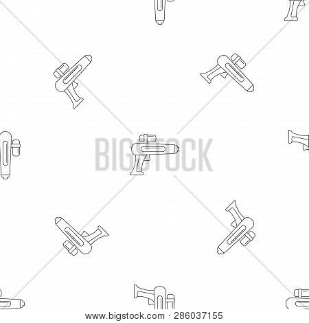 Watergun Pattern Seamless Vector Repeat Geometric For Any Web Design