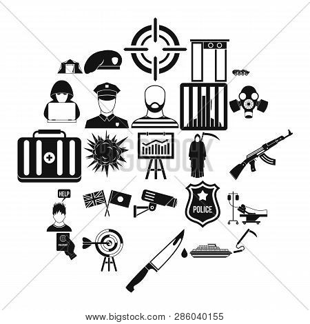 Special Forces Icons Set. Simple Set Of 25 Special Forces Icons For Web Isolated On White Background