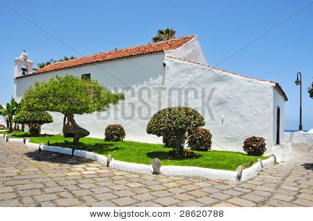 Kostel San Telmo v Puerto de la Cruz, Kanárské ostrovy, Španělsko