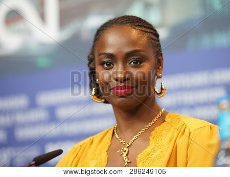  Aissa Maiga attends the press conference for the Netflix film 'The Boy Who Harnessed The Wind' during the 69th Berlinale Festival Berlin at Grand Hyatt Hotel on  February 12, 2019 in Berlin, Germany.
