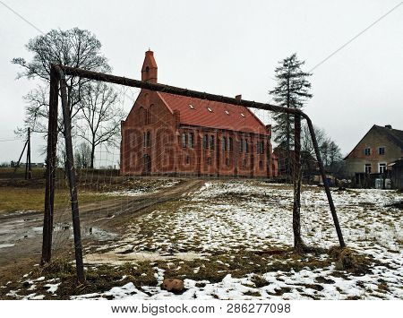 Old Factory Architecture Prussia Red Brick Königsberg Baltic Kirkha