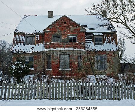 Old Factory Architecture Prussia Red Brick Königsberg Baltic Kirkha