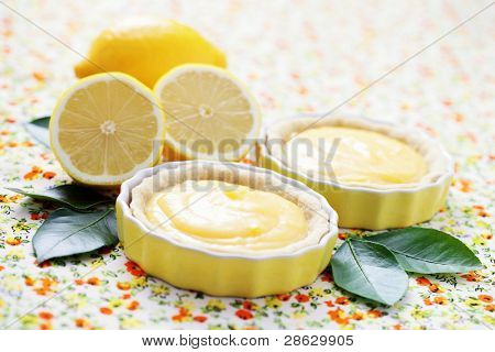 vynikající tartelette s lemon tvaroh