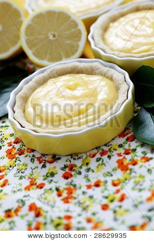 vynikající tartelette s lemon tvaroh