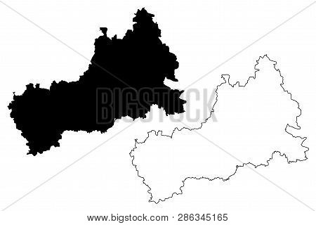 Cherkasy Oblast (administrative Divisions Of Ukraine, Oblasts Of Ukraine) Map Vector Illustration, S