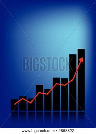 Business Success Bar Chart
