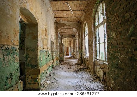 Ruins Of Beelitz-heilstätten Lost Place Berlin Brandenburg;