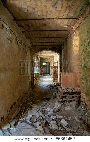 Ruins Of Beelitz-heilstätten Lost Place Berlin Brandenburg;