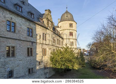 A Renaissance Wewelsburg Castle Famous As The Central Ss And Heinrich Himmler Cult-site
